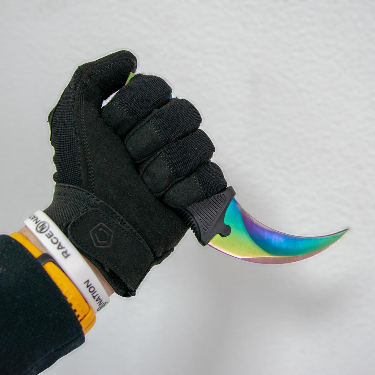 Нож CS:GO Karambit Rainbow сувенирный (1010369-Other) - фото 5