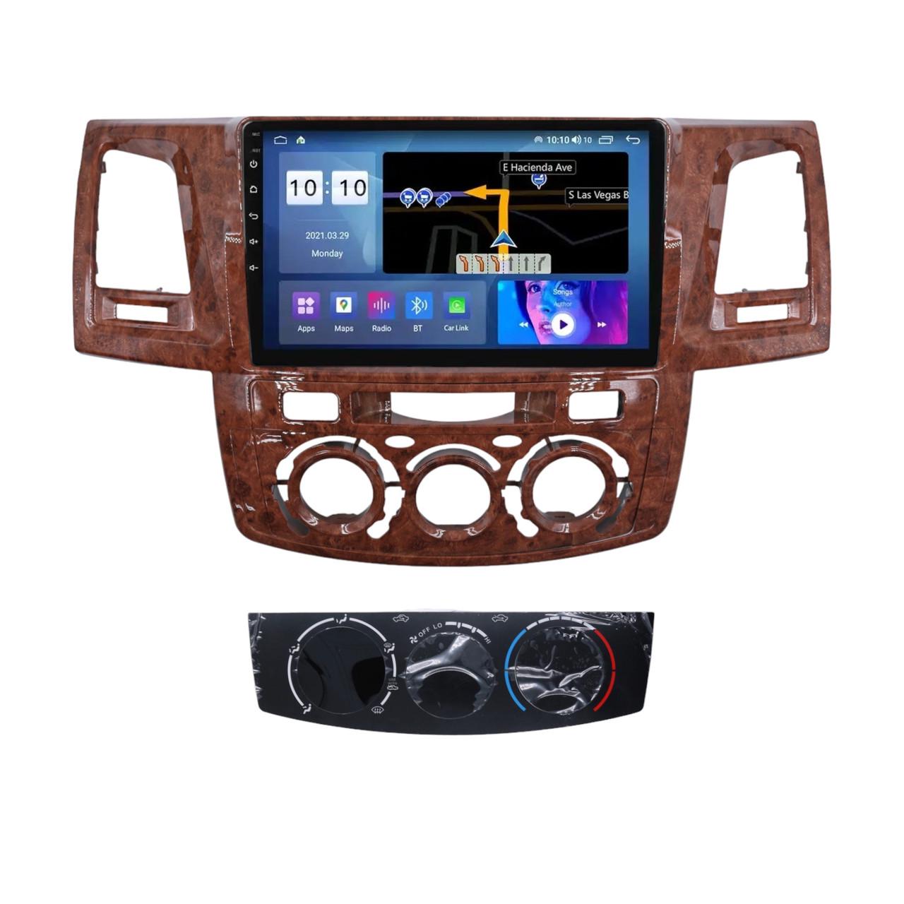 Магнитола штатная Mekede M200S для Toyota Fortuner 1 AN50/AN60 Hilux Revo Vigo 2008-2014 F5 9" (2225736259)