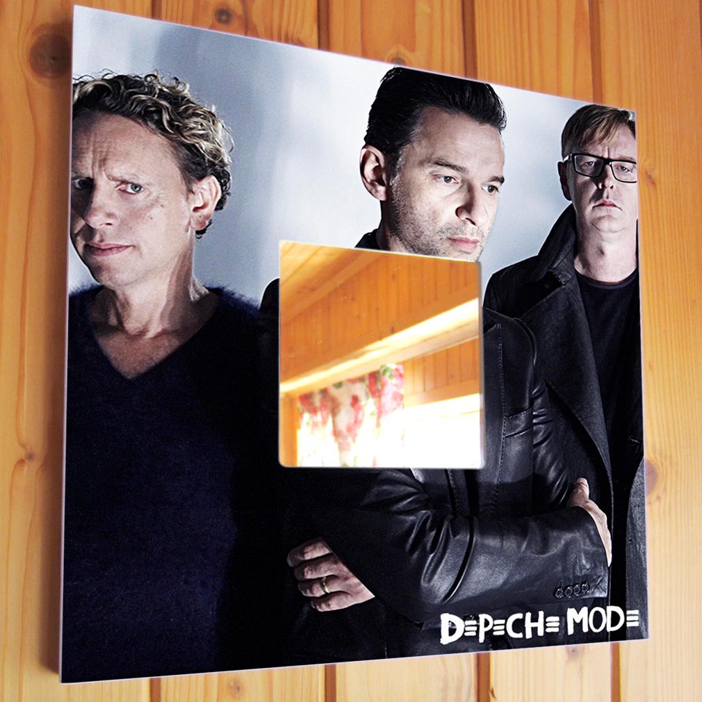 Дзеркало декоративне Гурт "Depeche Mode" 260х260 мм (M03469)