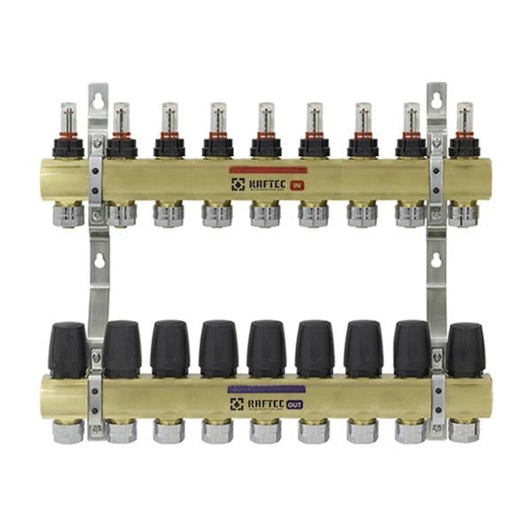 Коллектор Raftec Gold LCR-1.9 с расходомерами и евроконусами (57002) - фото 1 Коллектор Raftec Gold LCR-1.9 с расходомерами и евроконусами (57002) - фото 1