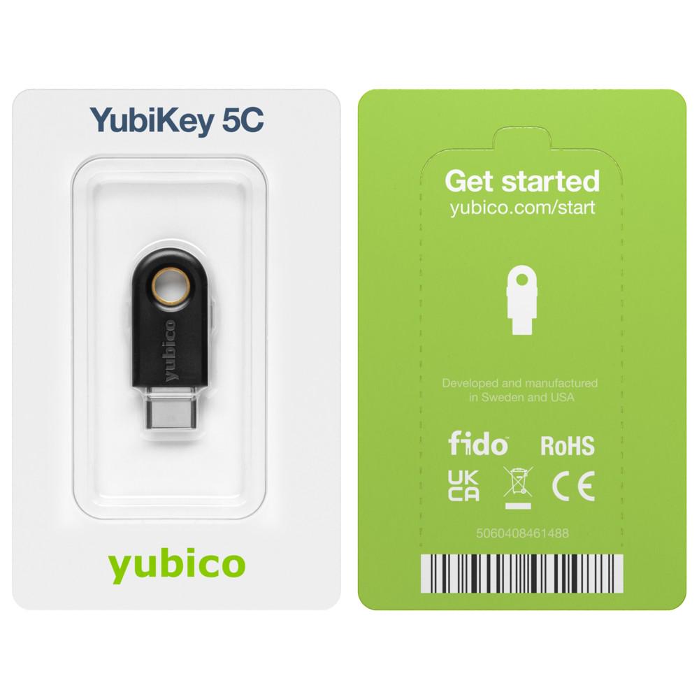 Аппаратный ключ Yubico Yubikey 5C USB Type-C 2 шт. (683068-2) - фото 8