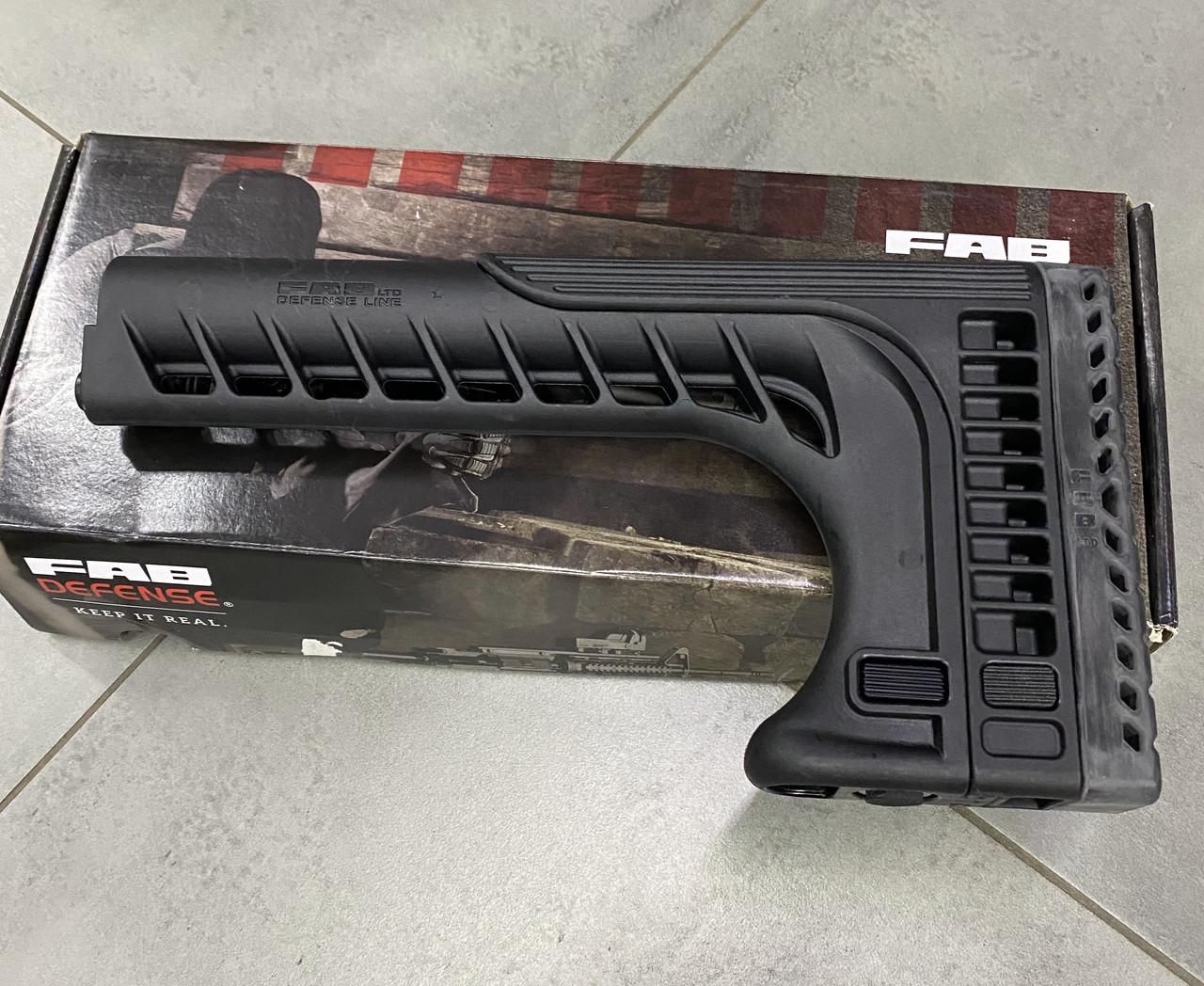 Пример FAB Defense SSR-25 с регулируемой щекой и подзатыльником для М16 Черный (fx-ssr25) - фото 7 Пример FAB Defense SSR-25 с регулируемой щекой и подзатыльником для М16 Черный (fx-ssr25) - фото 7