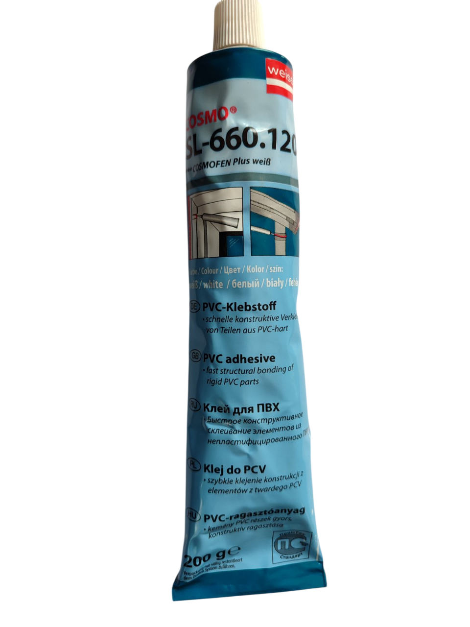 Системний клей Weiss холодного зварювання ПВХ (31990730)