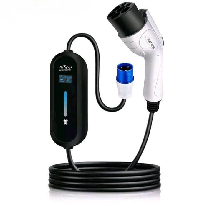 Зарядка для електромобіля GBT New Energy charging gun 7 kw 32A 3 м (33333734)