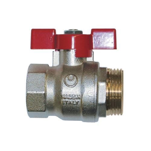 Кран шаровой IVR 1" прямая бабочка