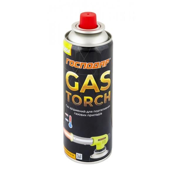 Газ бутан Господар GM Gas Torch 220 г (14434)