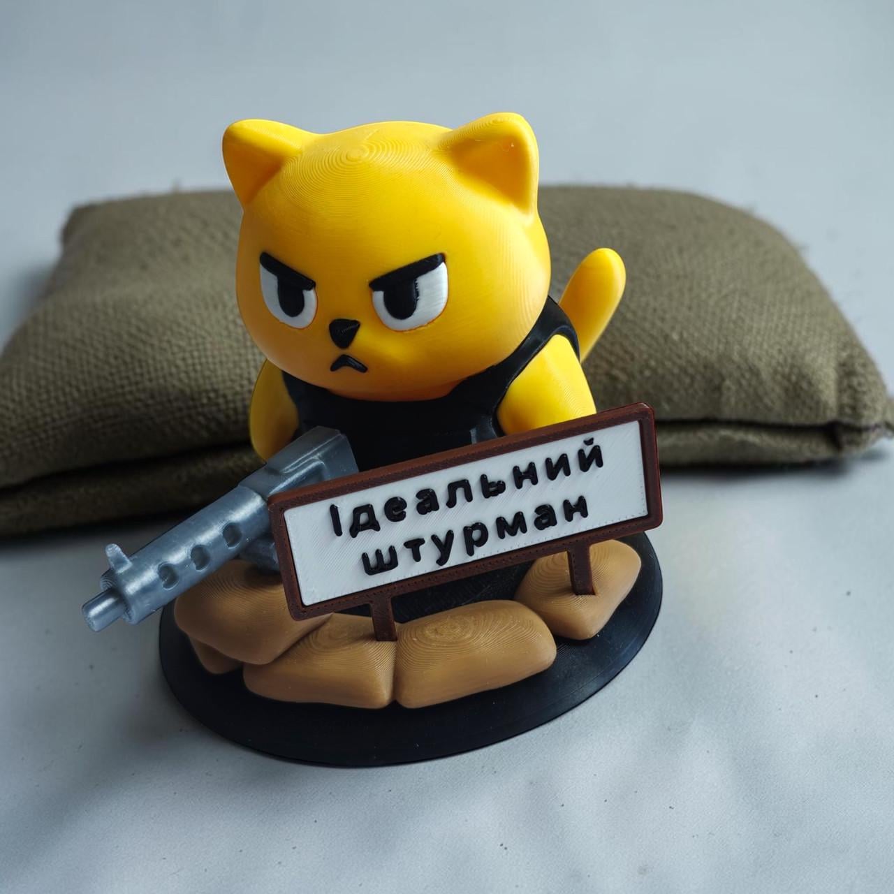 Котик декоративный на панель авто Мурррчик "Ідеальний штурман" (3011113989)