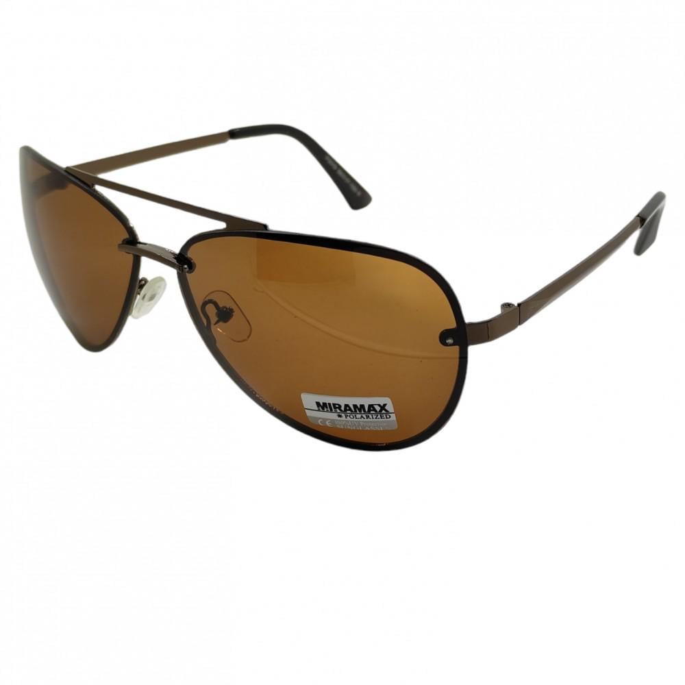 Солнцезащитные очки поляризованные Miramax Polarized 9019 Коричневый (46243)