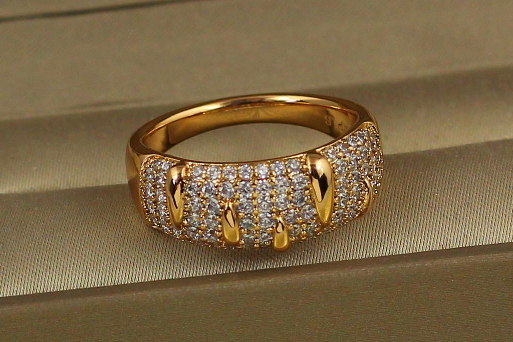 Каблучка Xuping Jewelry Сталактит р. 18 Золотистий (2239542007)