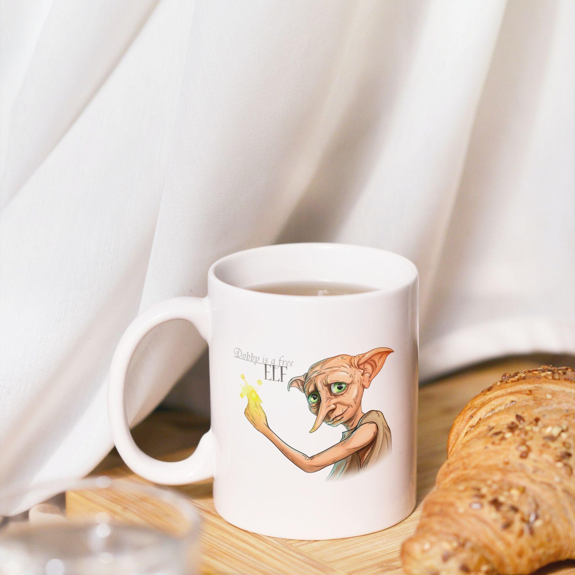 Чашка-хамелеон з принтом 330 мл Доббі вільний ельф (CHSHKBRMBL561)