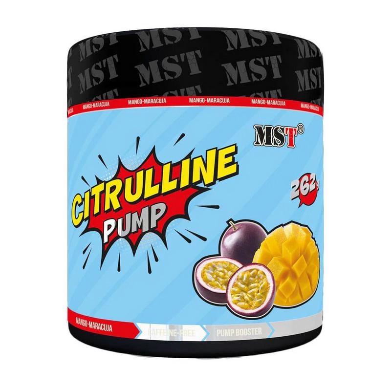 Цитрулин малат без кофеина MST Citrulline Pump 262 г