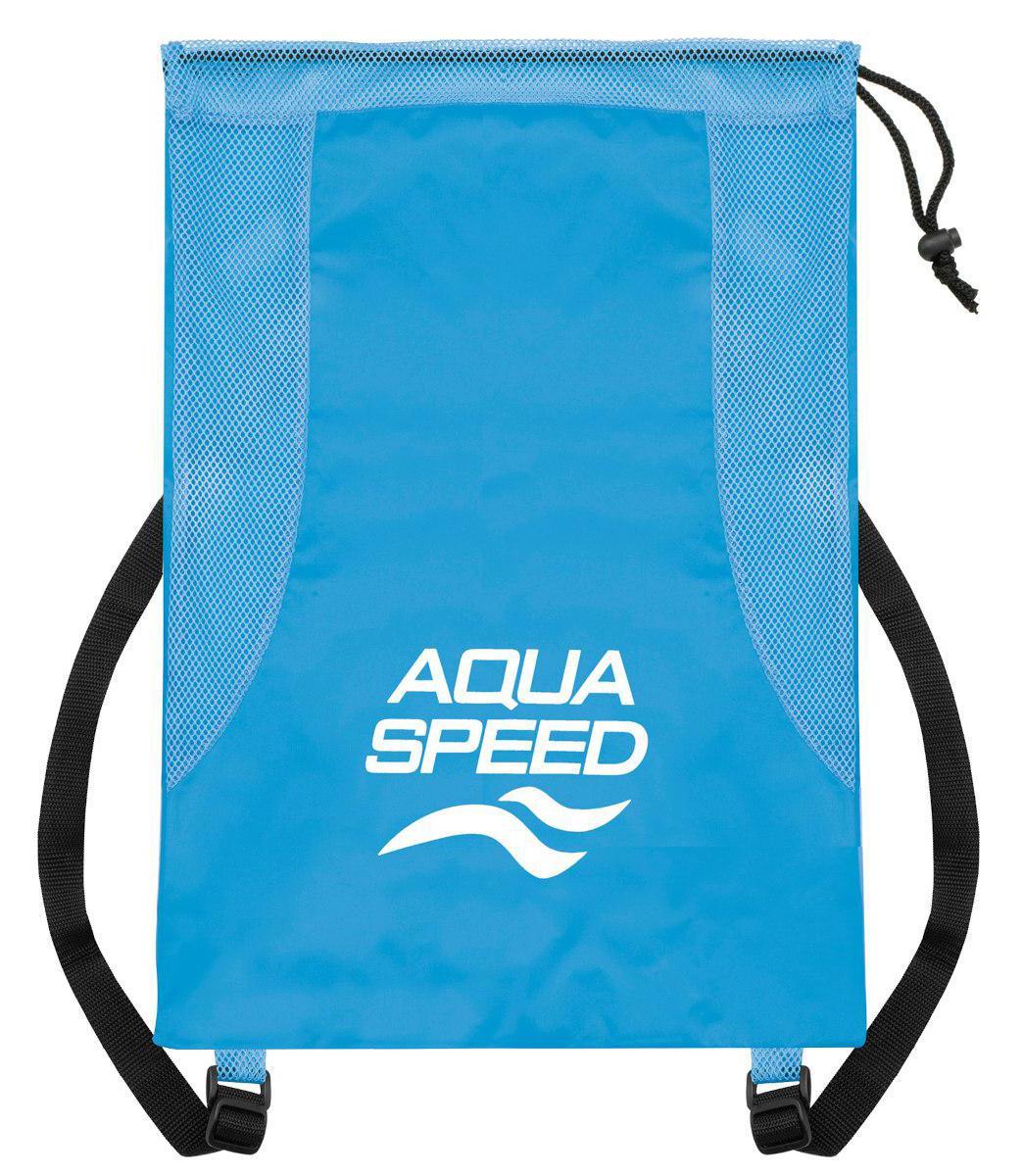 Спортивна сумка сітчаста Aqua Speed MESH BACK PACK 61163 унісекс 51x36 см Бірюзовий/Чорний (24598413) - фото 1