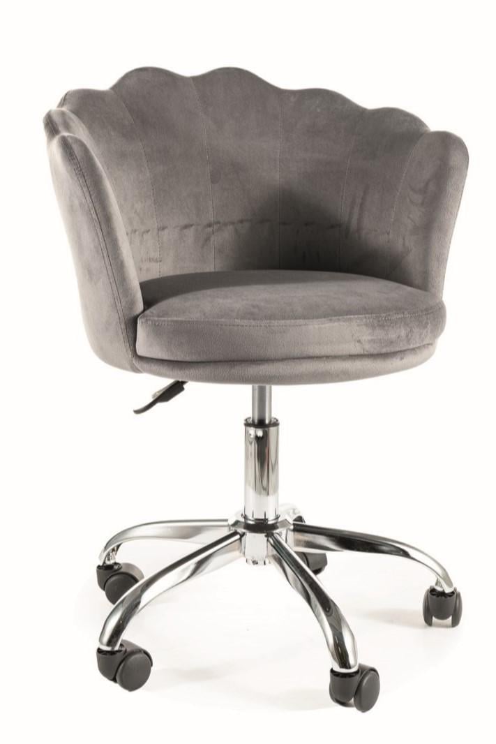 Крісло комп'ютерне поворотне Signal Сірий (OBRROSEVSZ) - фото 7