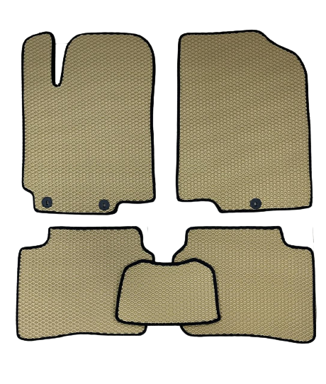 Коврики автомобильные EVA для Hyundai Accent Solaris 2011-2017 5 шт.