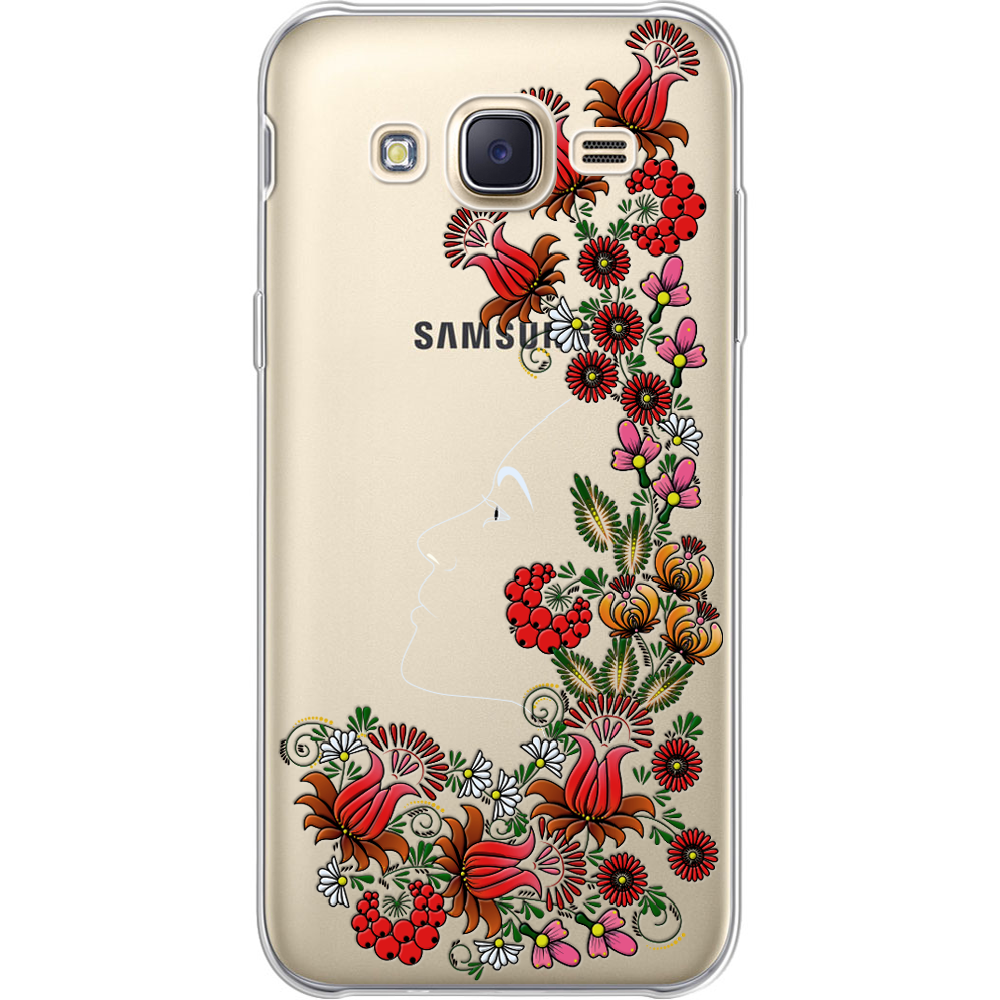 Чехол BoxFace Samsung J500H Galaxy J5 3D Ukrainian Muse Прозрачный силикон (25242-bk64-25242)