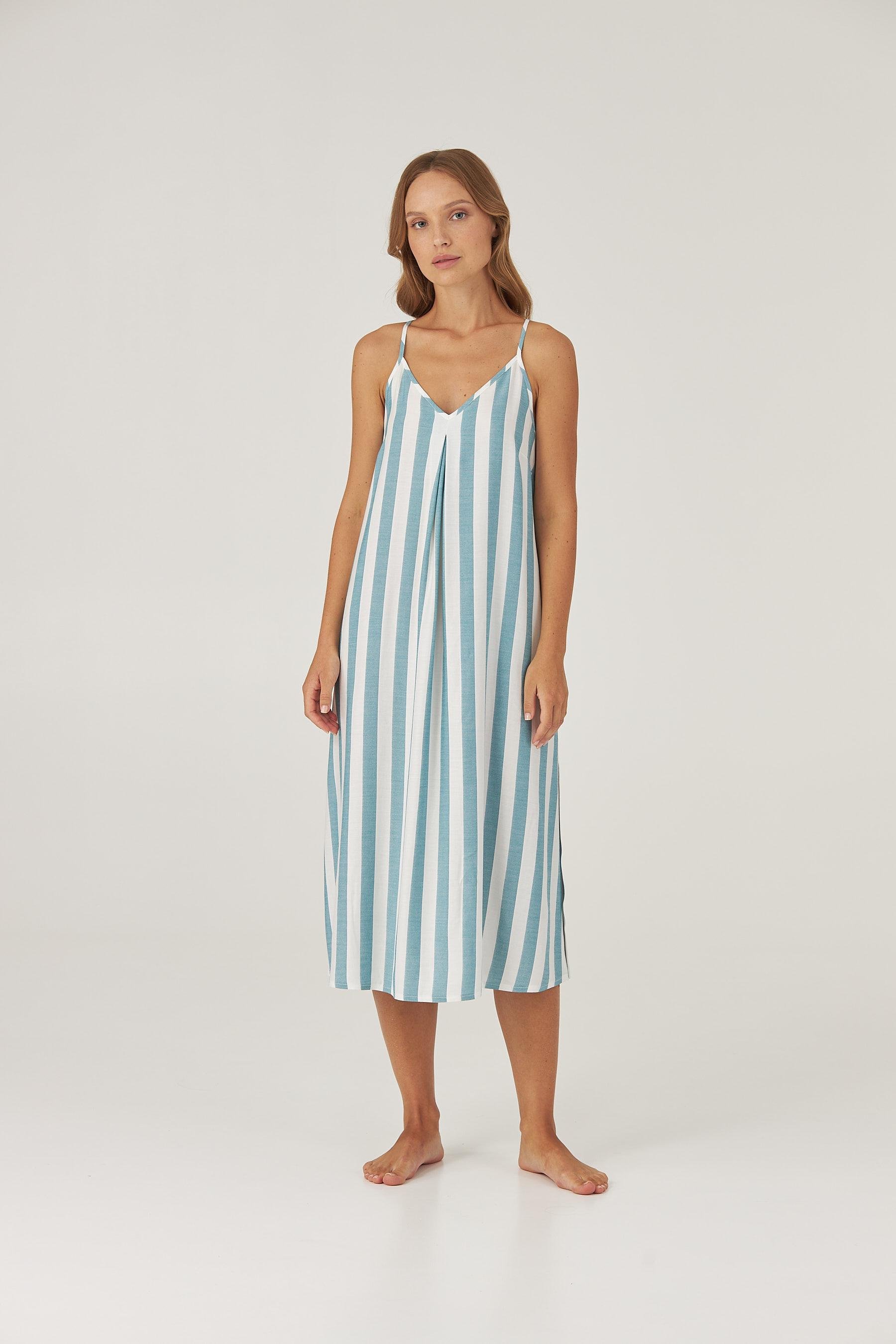 Ночная женская рубашка Ellen AGATE GREEN LDB 128/03/02 S Зеленый