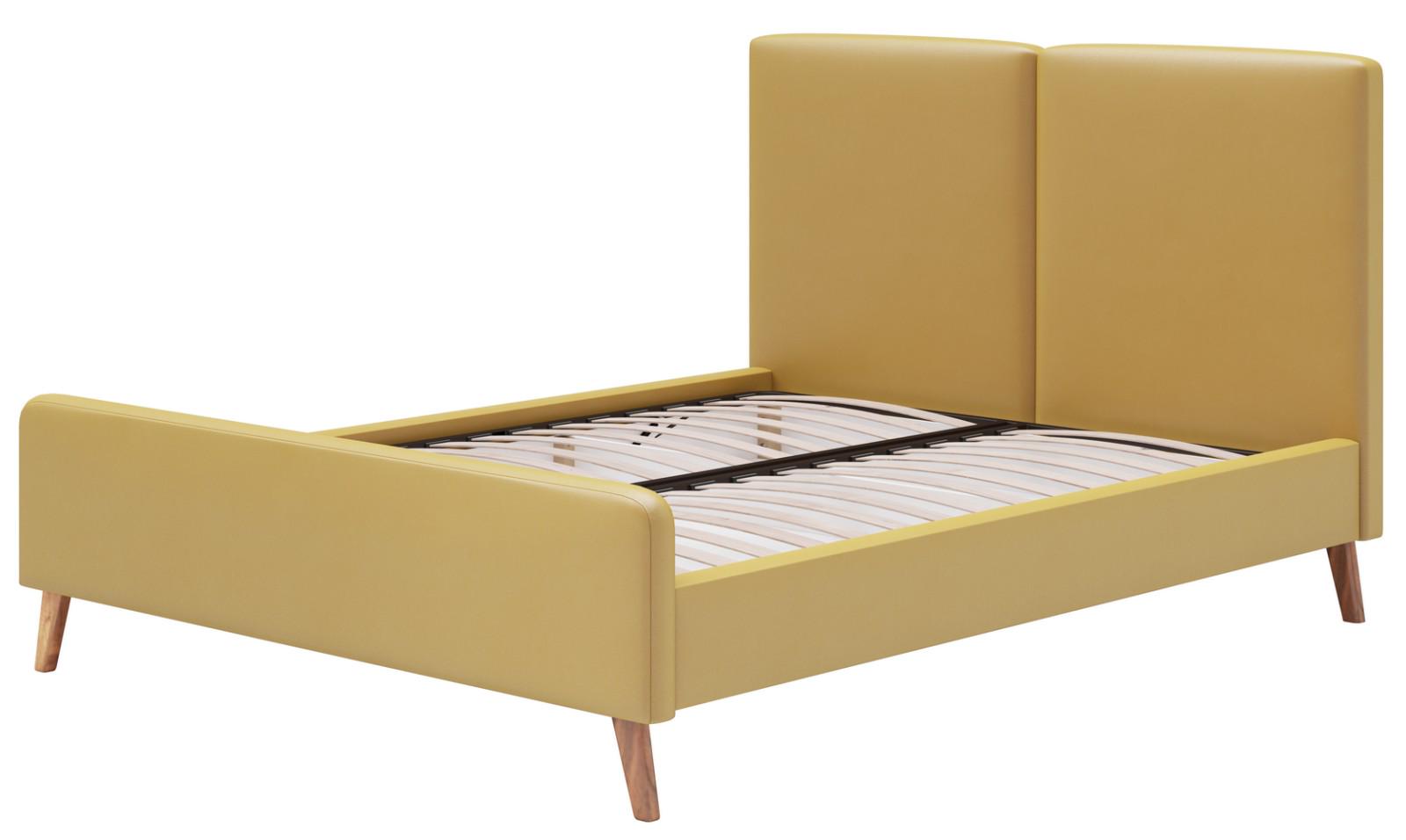 Кровать Румба с подъемным механизмом Divotex Simple 52 160х200 см Royal Yellow Кровать Румба с подъемным механизмом Divotex Simple 52 160х200 см Royal Yellow
