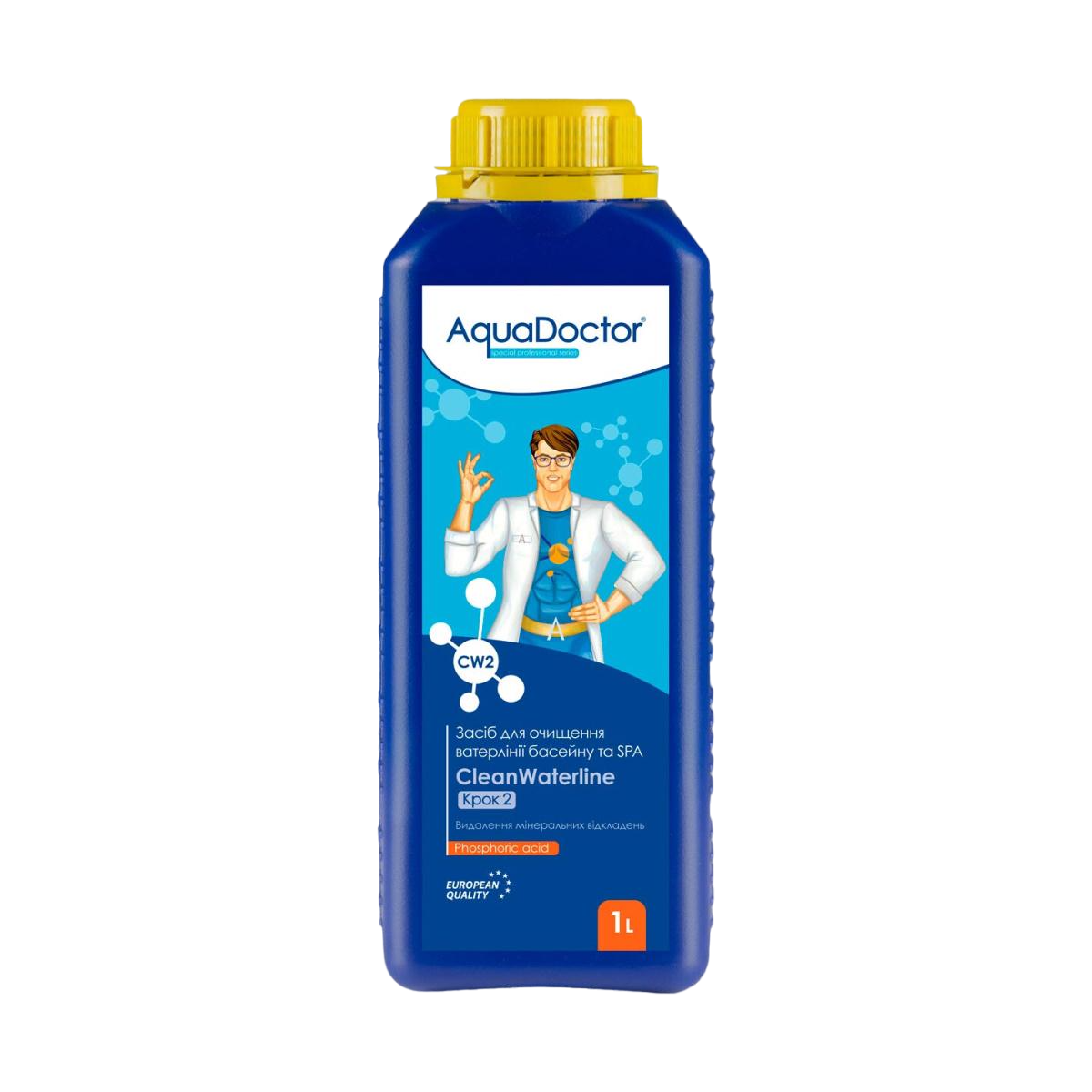 Средство для очистки ватерлинии бассейна от минеральных отложений AquaDoctor CW CleanWaterline Шаг 2 (19518)