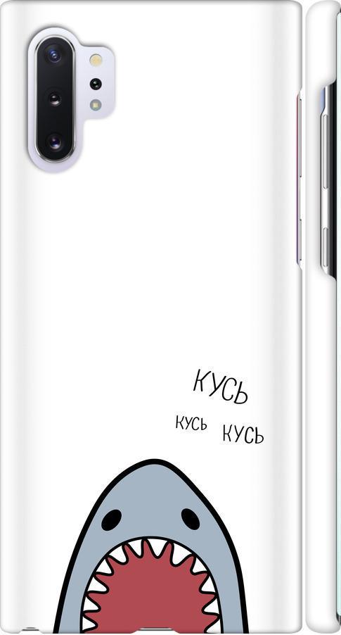 Чехол на Samsung Galaxy Note 10 Plus Акула (4870m-1756-42517)