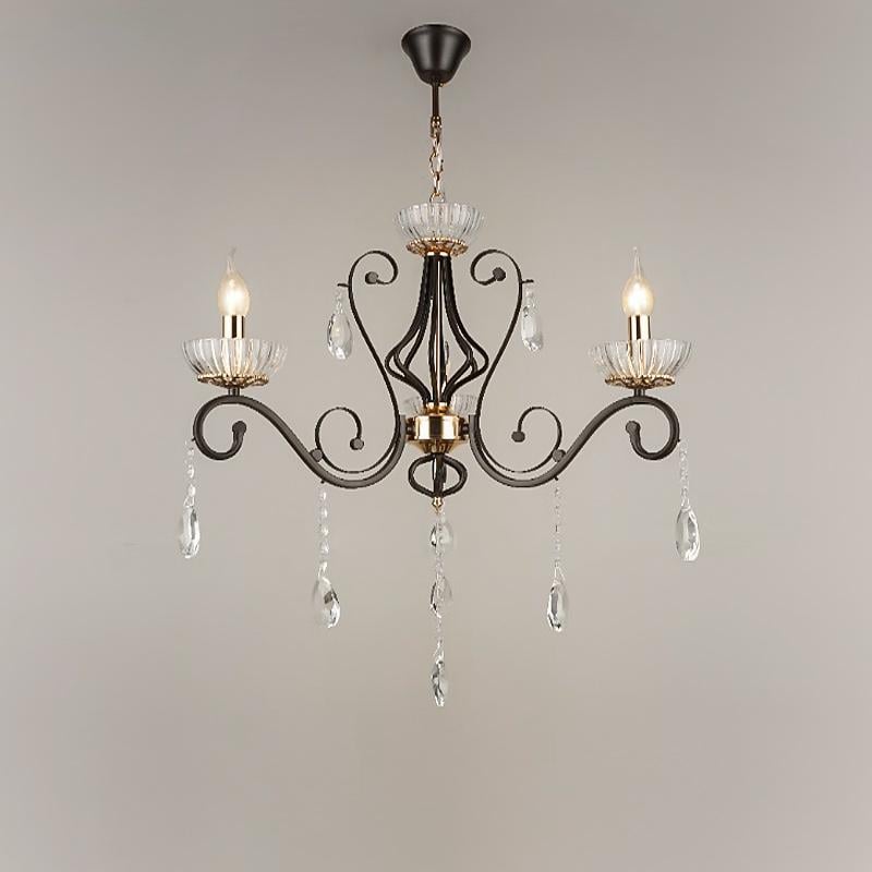 Люстра Light House SRS-16395/3 подвесная свечи Черный (10796)