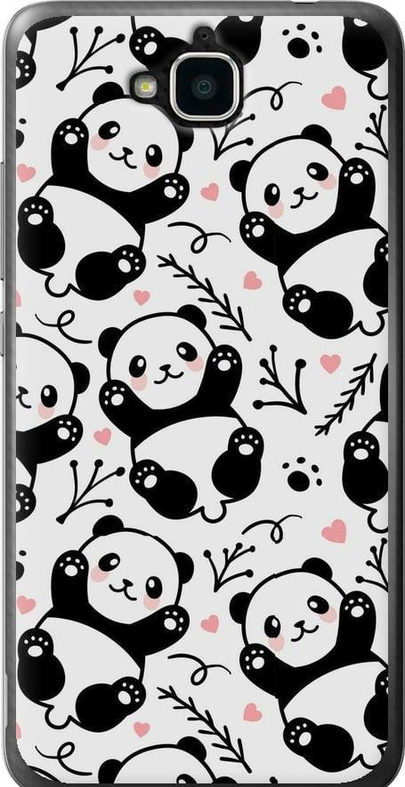 Чехол на Huawei Y6 Pro Панды (4318u-355-42517)