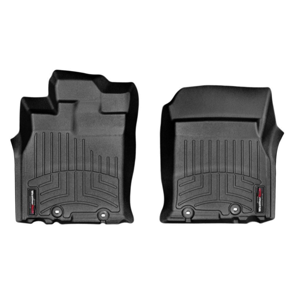 Коврики WeatherTech в салон Toyota FJ Cruiser 2012- с бортиком передние 2 шт. Черный (446041)