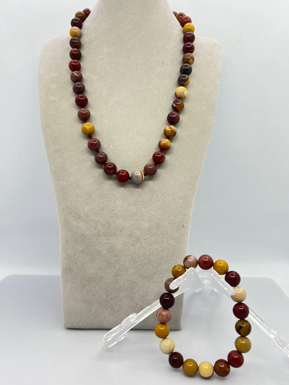 Комплект мокаит 10 мм 44 см Разноцветный (11032)