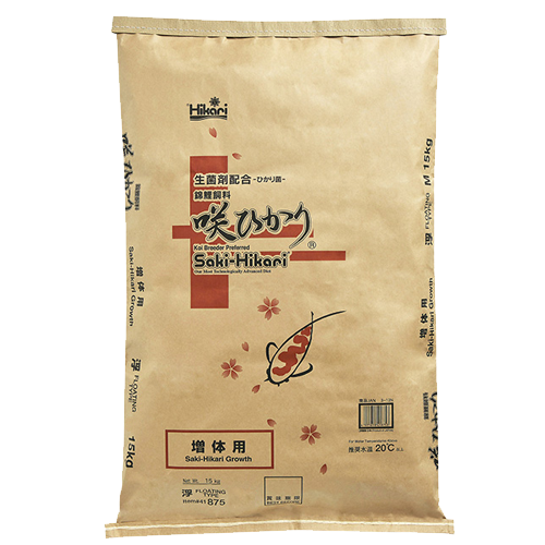 Корм для роста кои Saki Hikari Growth с пробиотиками 15 кг Medium M 5,0-5,5 мм