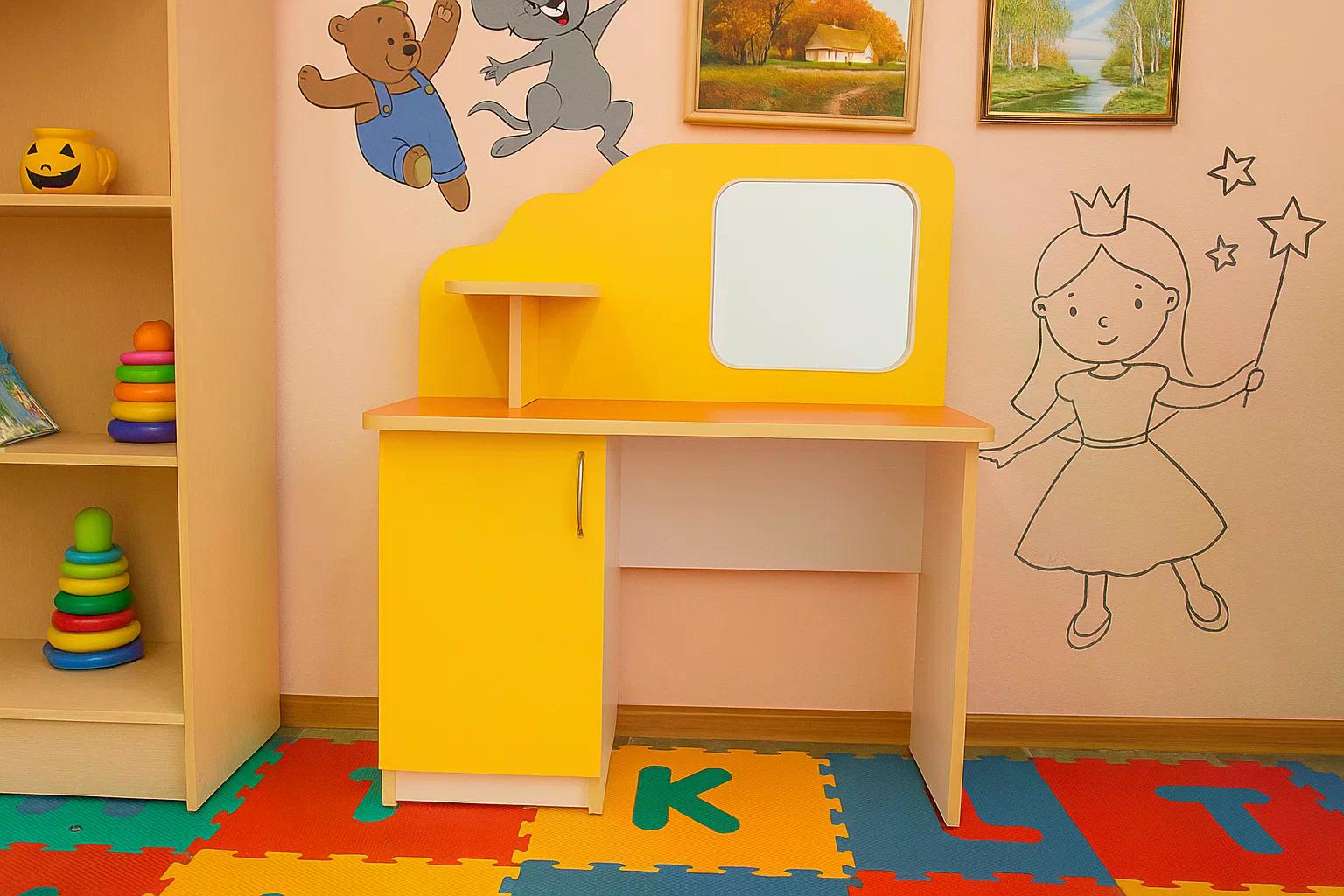 Детская игровая парикмахерская Ксюша DS-001 Желтый