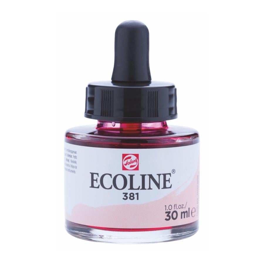 Краска акварельная жидкый Rosa Ecoline 30 мл 3 шт. 381 Пастельный красный (8712079407094 11253811)