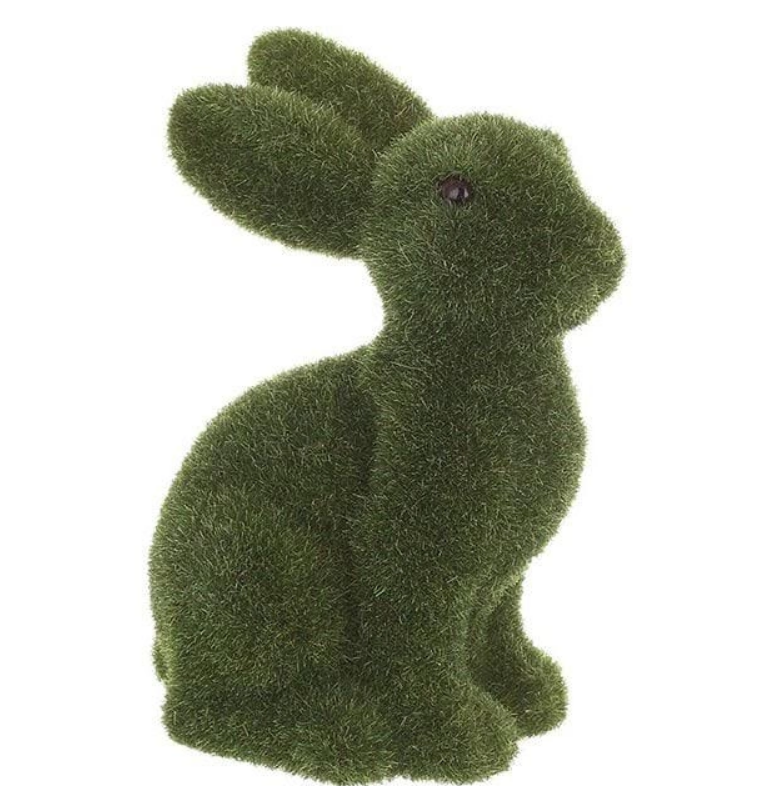 Фигурка пластиковая Кролик флок 20 см (42134)