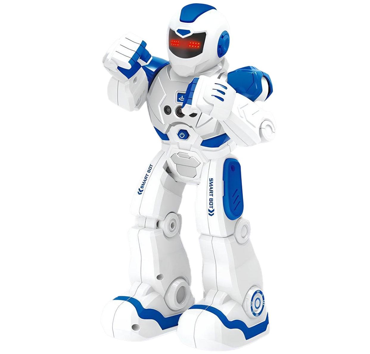 Інтерактивний робот на радіокеруванні з функцією танцю/керування пультом і жестами та зі світловими діодами (000151)