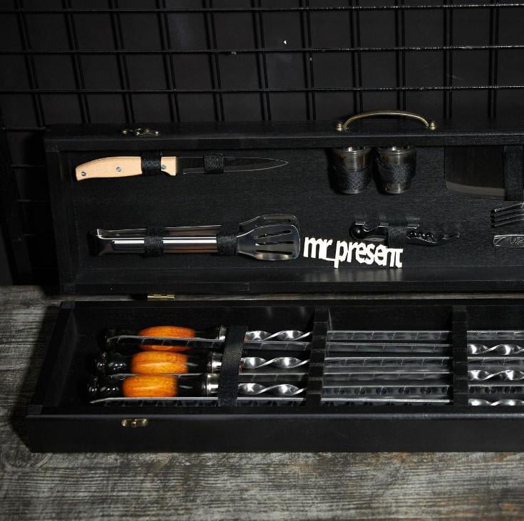 Набор шампуров в кейсе Gradient set №4