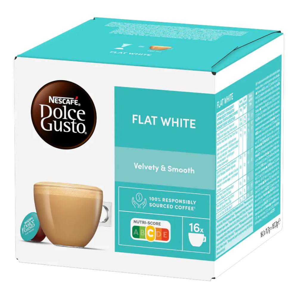 Кава в капсулах Nescafe Dolce Gusto Flat White 16 шт. - фото 2 Кава в капсулах Nescafe Dolce Gusto Flat White 16 шт. - фото 2