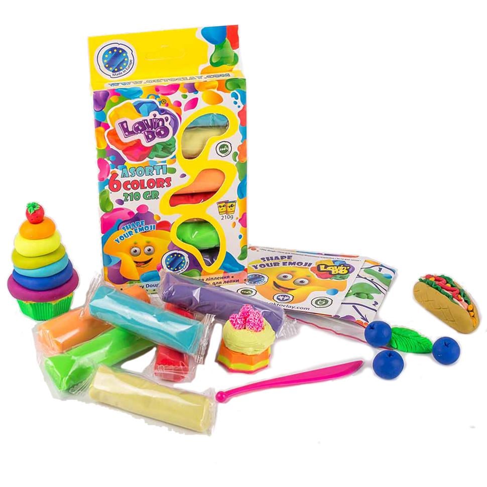 Набір тіста для ліплення Lovin 'Do Асорті 6 кольорів 41001 (RLT25668)