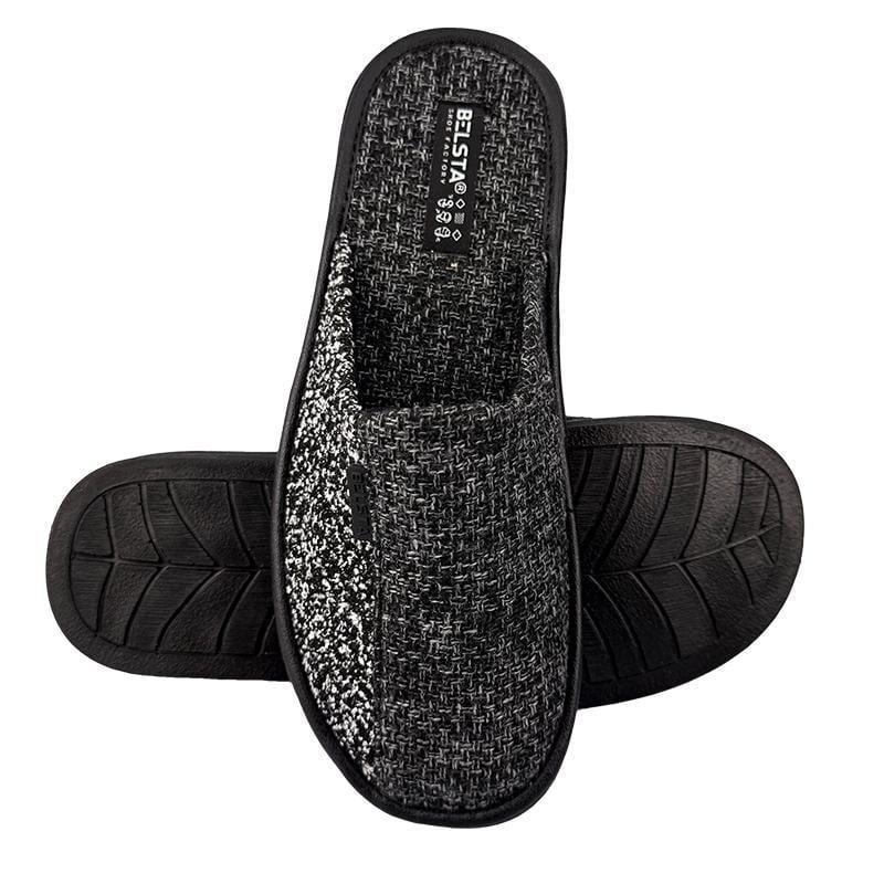 Комнатные мужские тапочки закрытые 05-01-2 p. 46 29,5-30 см Черный