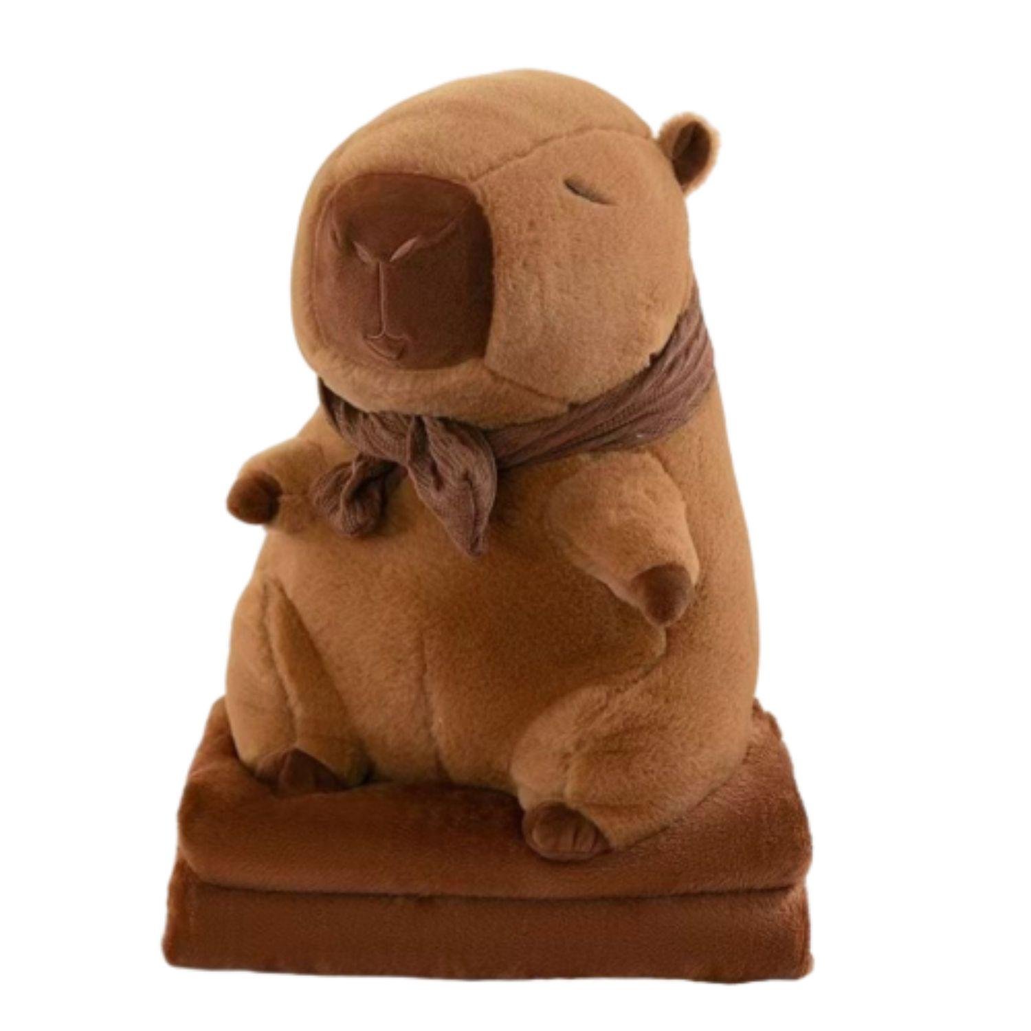 Плед подушка-іграшка Капібара 3в1 (6515) Плед подушка-іграшка Капібара 3в1 (6515)