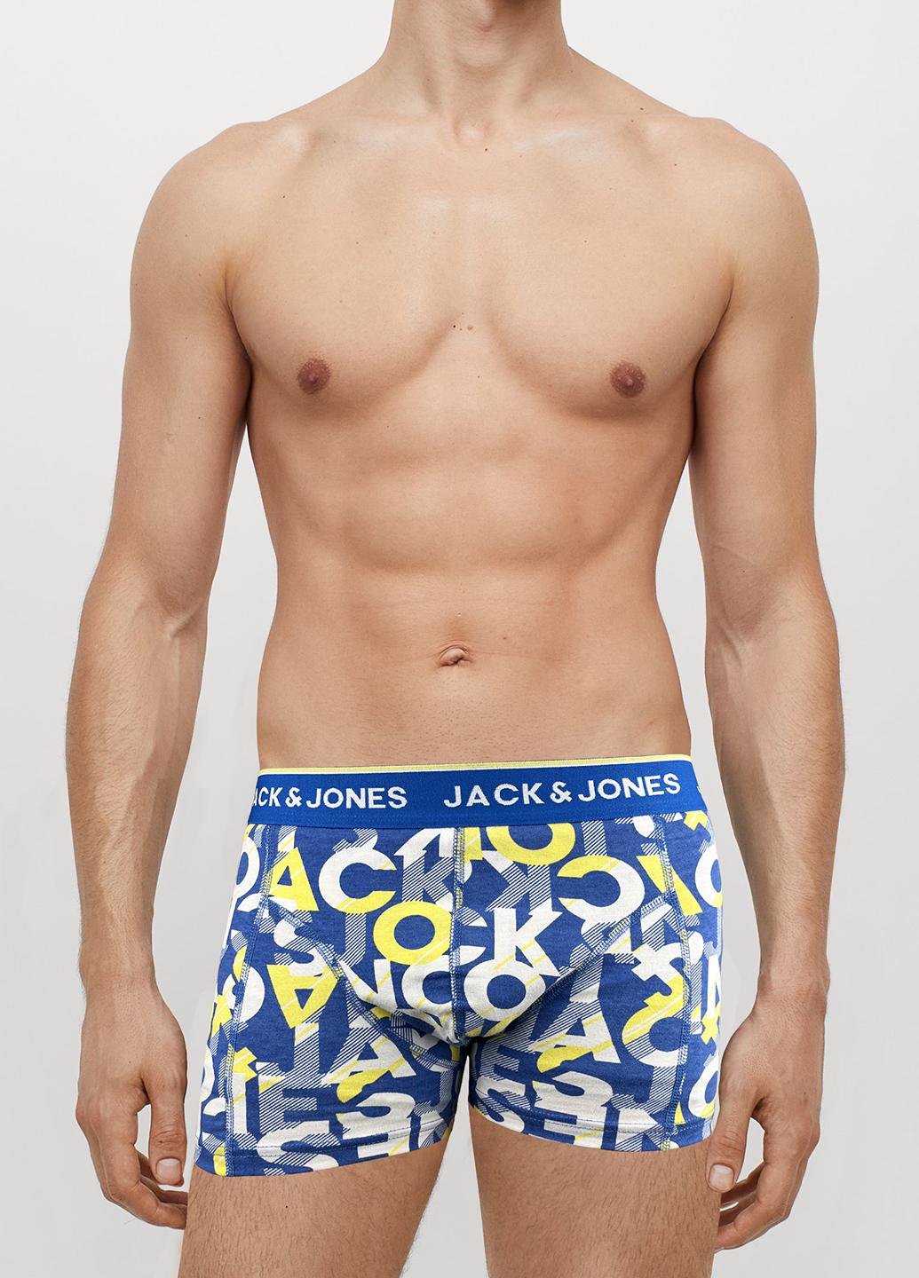 Трусы мужские Jack & Jones L Синий (1221324404b49)