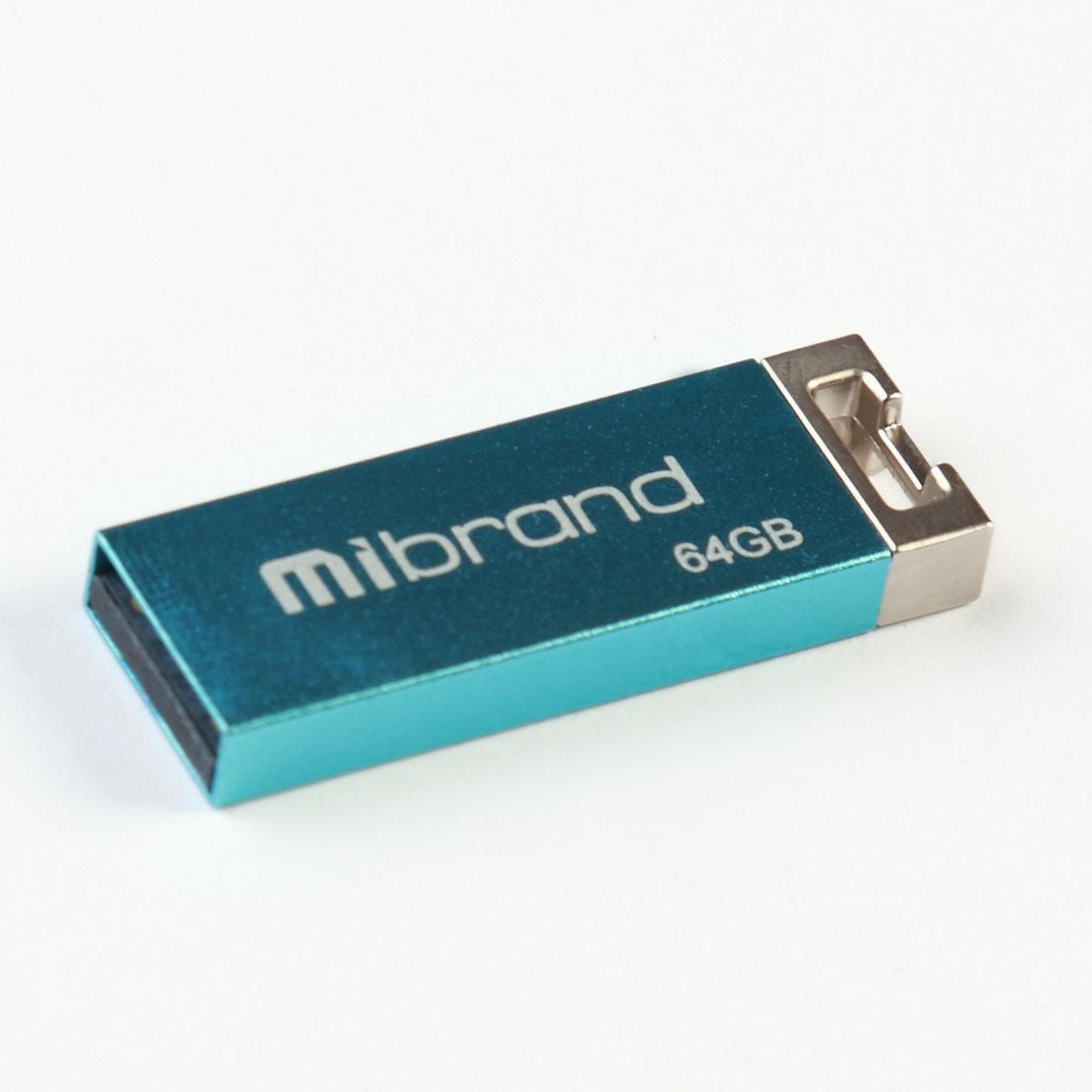 Флеш-память для ноутбука Flash Mibrand USB 2.0 Chameleon 64Gb Light blue (MI2.0/CH64U6LU)