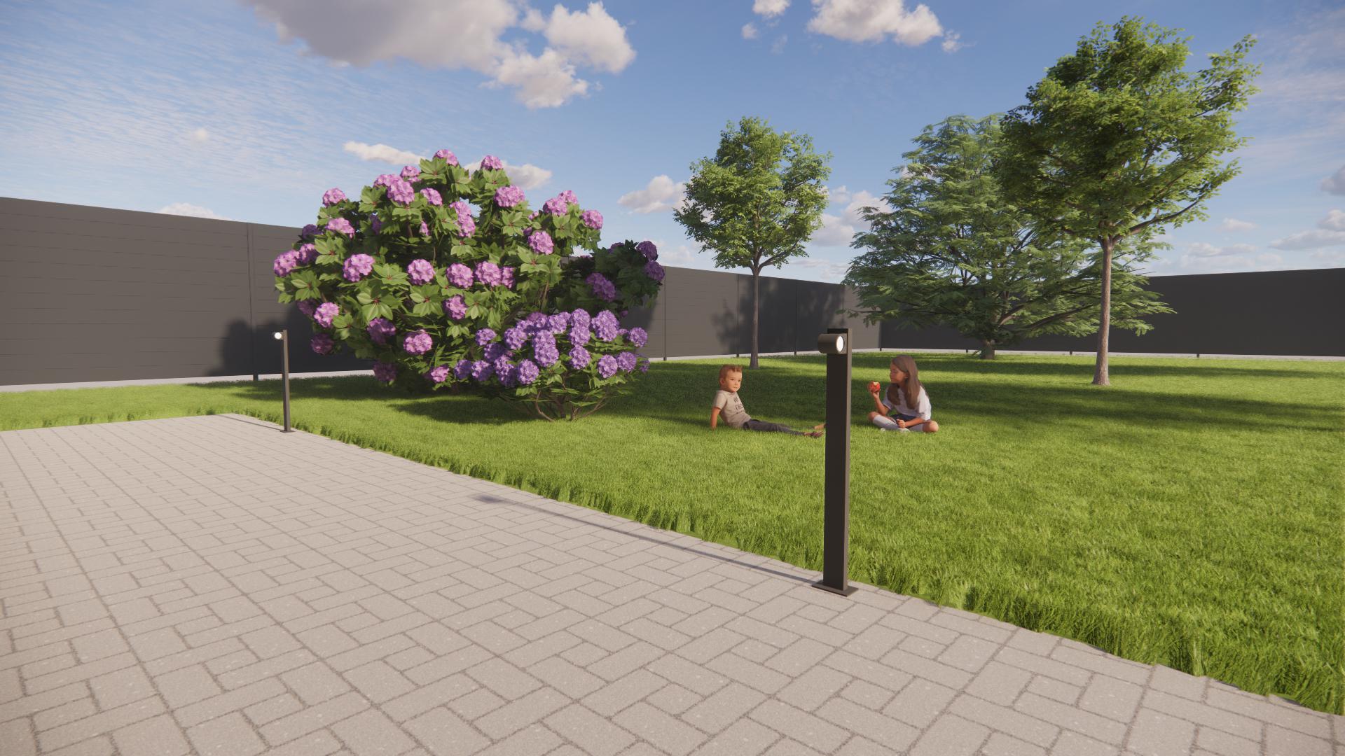 Светильник парковый MG Solas со светильником под светодиодную лампу 800 мм - фото 3 Светильник парковый MG Solas со светильником под светодиодную лампу 800 мм - фото 3