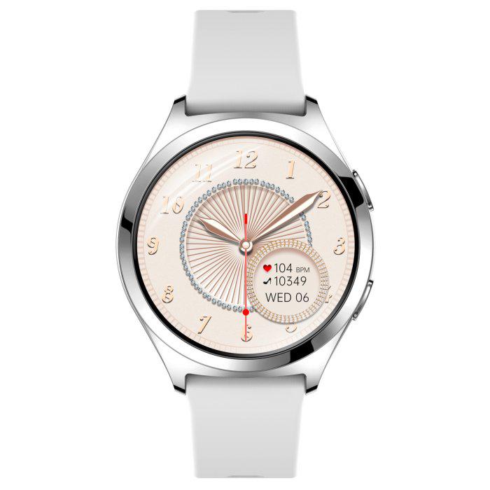 Смарт-годинник UWatch Smart Love Pro Silver Rubber з ремінцями 2 шт. (1994) - фото 3 Смарт-годинник UWatch Smart Love Pro Silver Rubber з ремінцями 2 шт. (1994) - фото 3