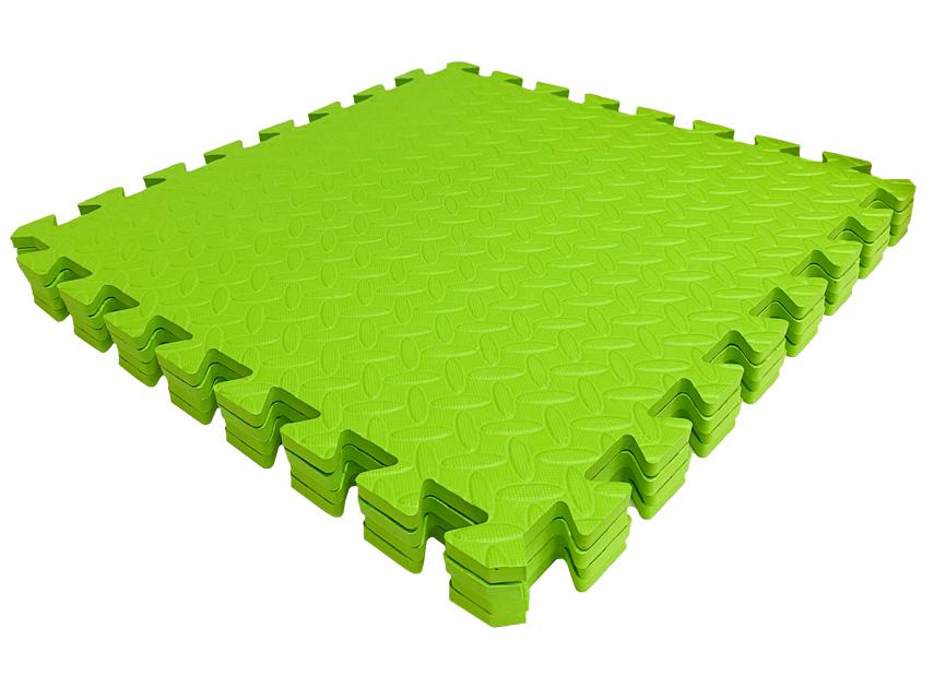 Підлога м'яка-пазл EVA 500х500х10 мм Зелений (1994668795) - фото 3 Підлога м'яка-пазл EVA 500х500х10 мм Зелений (1994668795) - фото 3