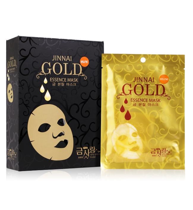 Маска тканевая Belov Gold Jinai омолаживающая с экстрактом золота 35 гр