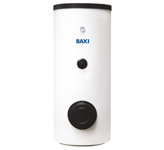 Бойлер BAXI UBVT 200 DC два спіральні теплообмінники 200 л (711059201)