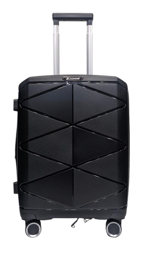 Валіза мала під ручну поклажу Madisson Snowball 51304 поліпропілен S Чорний - фото 7