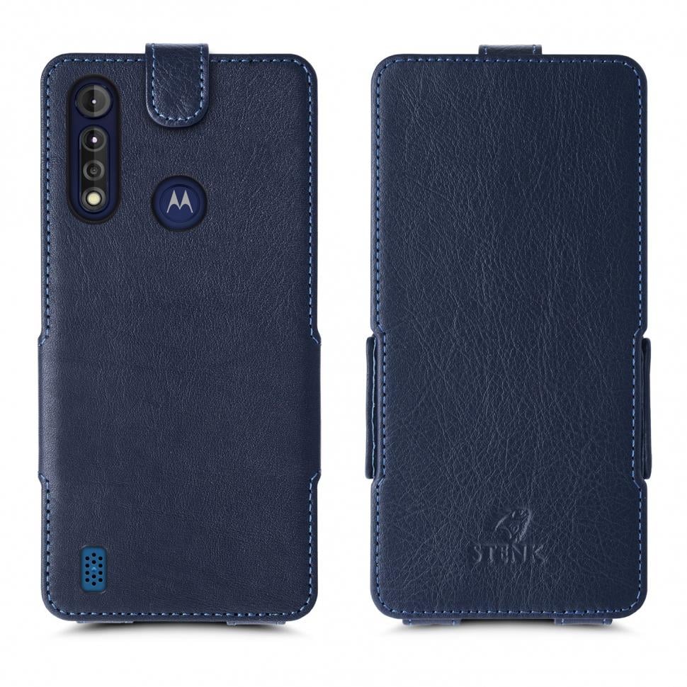 Чохол фліп Stenk Prime для Motorola Moto G8 Power Lite Синій (66542)