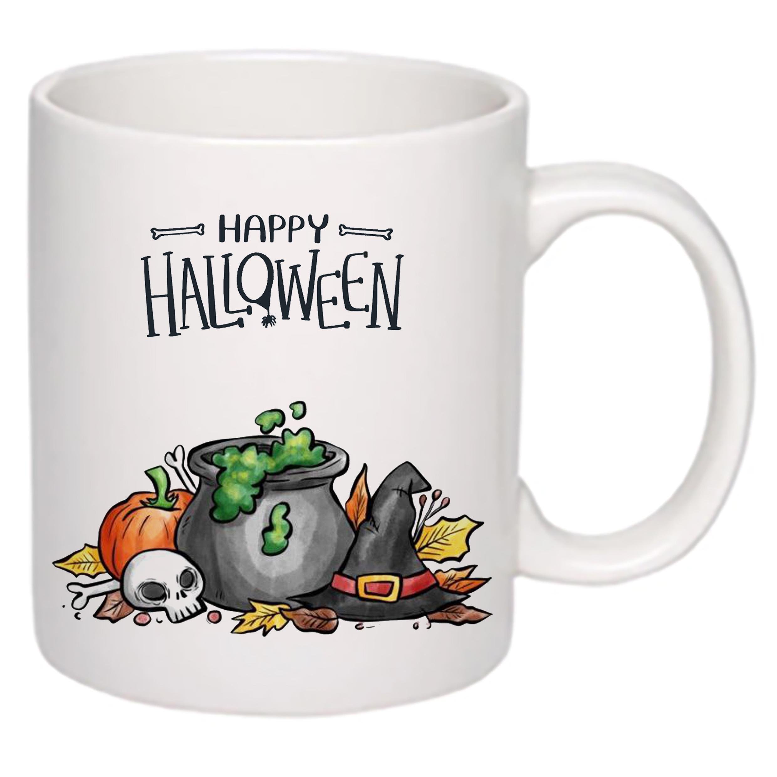 Чашка с печатью Boo! №2 330 мл Белый (20977) - фото 2 Чашка с печатью Boo! №2 330 мл Белый (20977) - фото 2