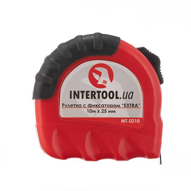 Рулетка Intertool MT-0210 Extra с металлическим полотном 10 м 25 мм - фото 2