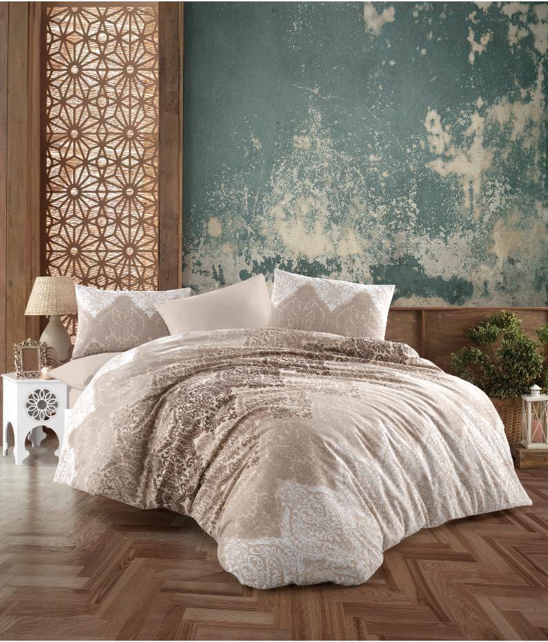 Комплект двуспальный Alena 189898x65 unisex Бежевый (189898)