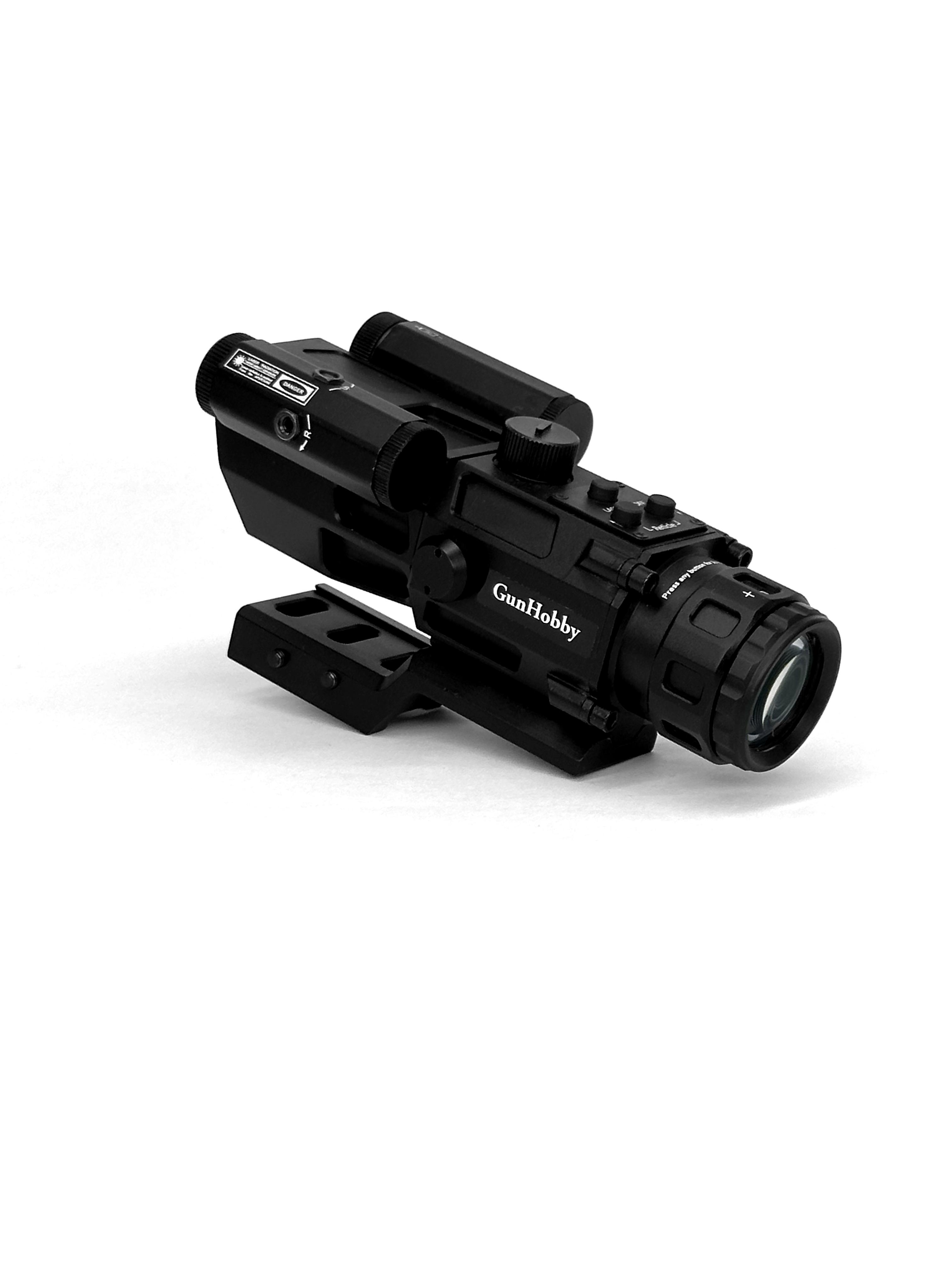 Коліматорній приціл призматичний Gunhobby Fatal 4х32 з ЛЦВ - фото 2 Коліматорній приціл призматичний Gunhobby Fatal 4х32 з ЛЦВ - фото 2